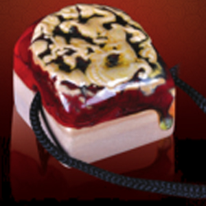 龙游石窟红砂岩/陶瓷印 WZ-7006B